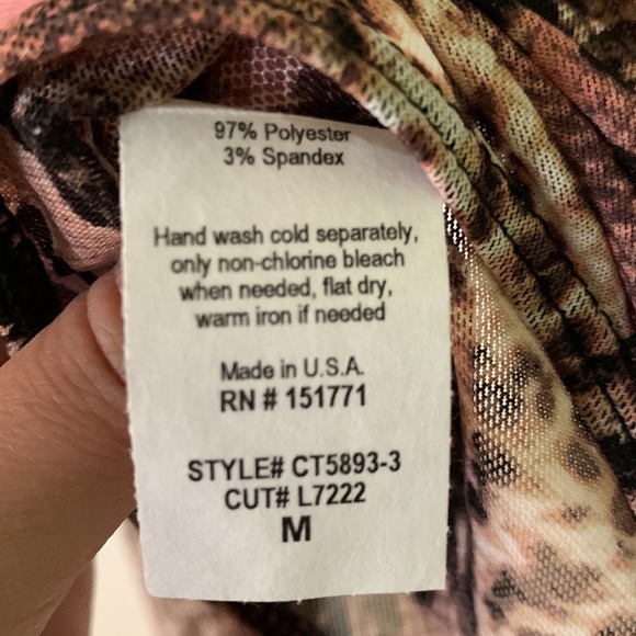 Snakeskin Mesh Bodysuit - Picture 7 of 7